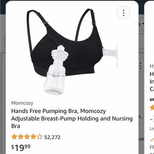 Momcozy Hands Free Pumping Nursing Bras Size Small